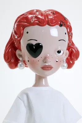 Y2K Fashion Doll Portrait