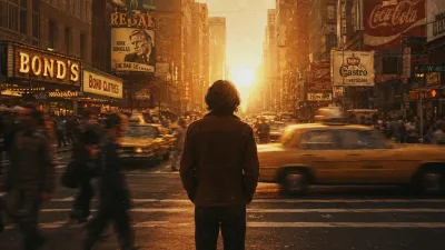 1970s NYC Solitary Figure Cinematic