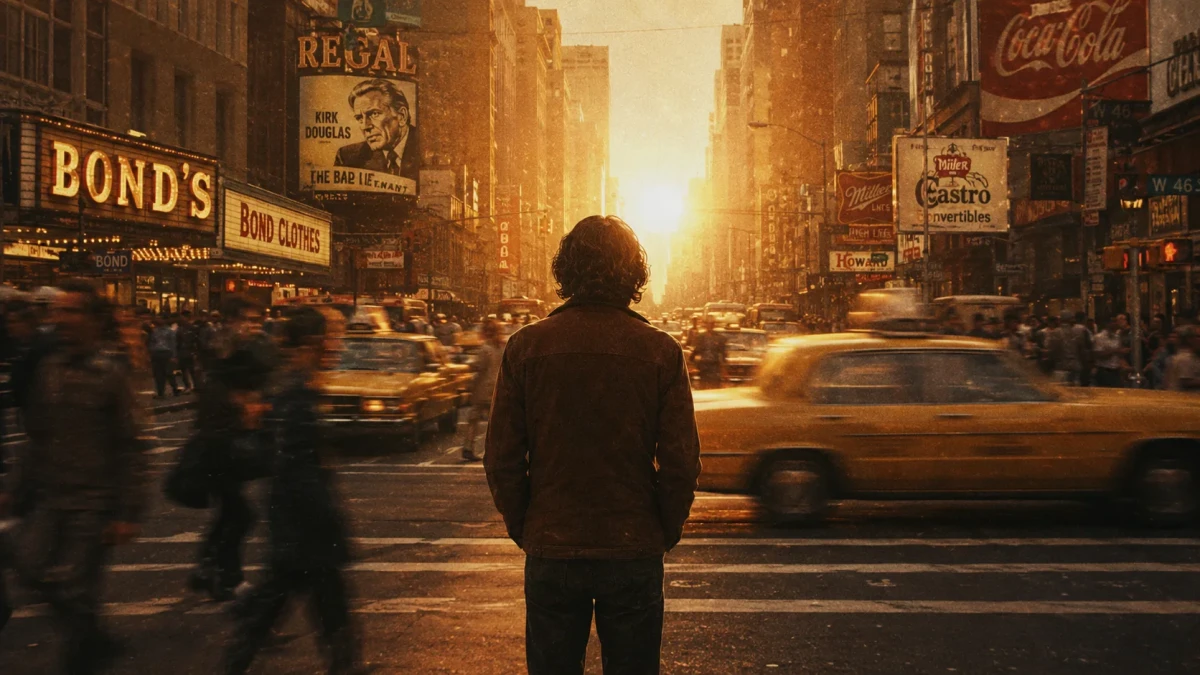 1970s NYC Solitary Figure Cinematic