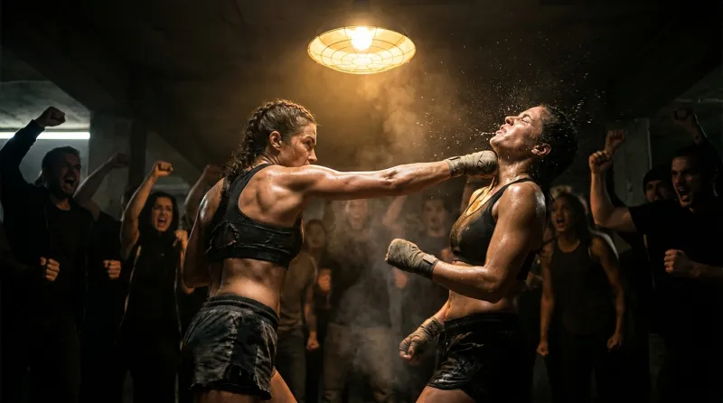 Underground Bare-Knuckle Fight AI Prompt