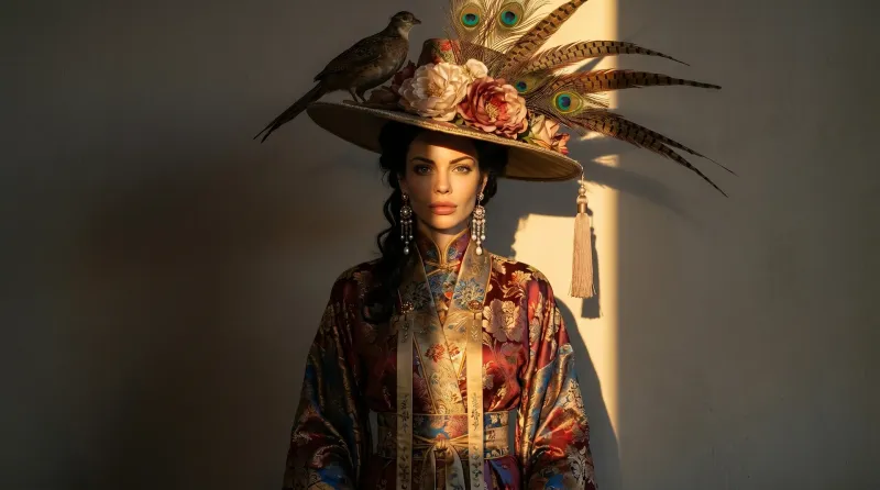 Chiaroscuro Hat Portrait for i2i