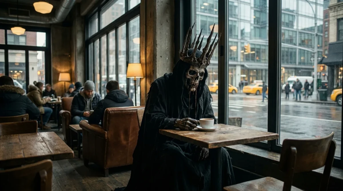 Dark Fantasy Café Horror Cinematic